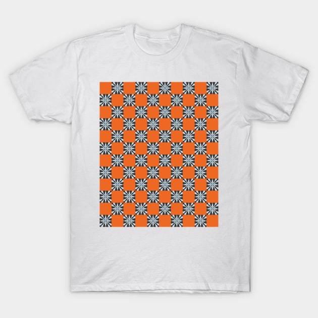 Groovy in Brown and Orange T-Shirt by OpalEllery